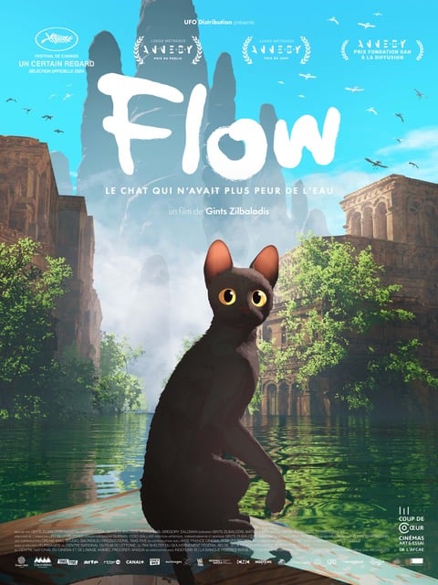 Flow, le chat qui n’avait plus peur de l’eau